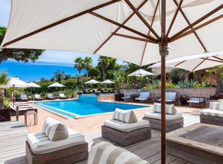 EXCLUSIVE HILLTOP VILLA WITH PANORAMIC MEDITERRANEAN VIEWS IN ST TROPEZ