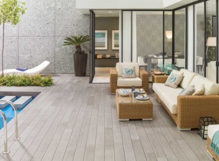 Forest Series – A ceramic parquet made of 95% recycled materials 