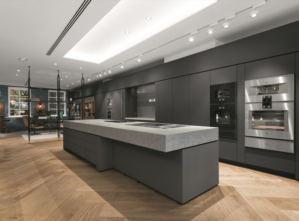 How does Gaggenau works with interior designers?