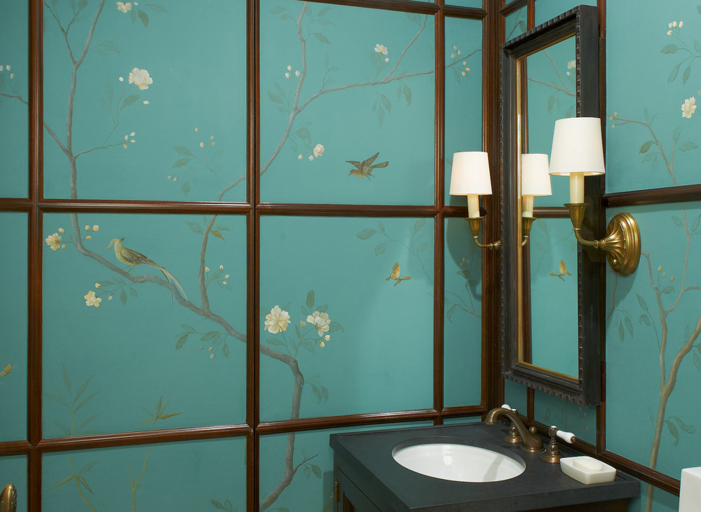 Powder Rooms with Hidden Showers