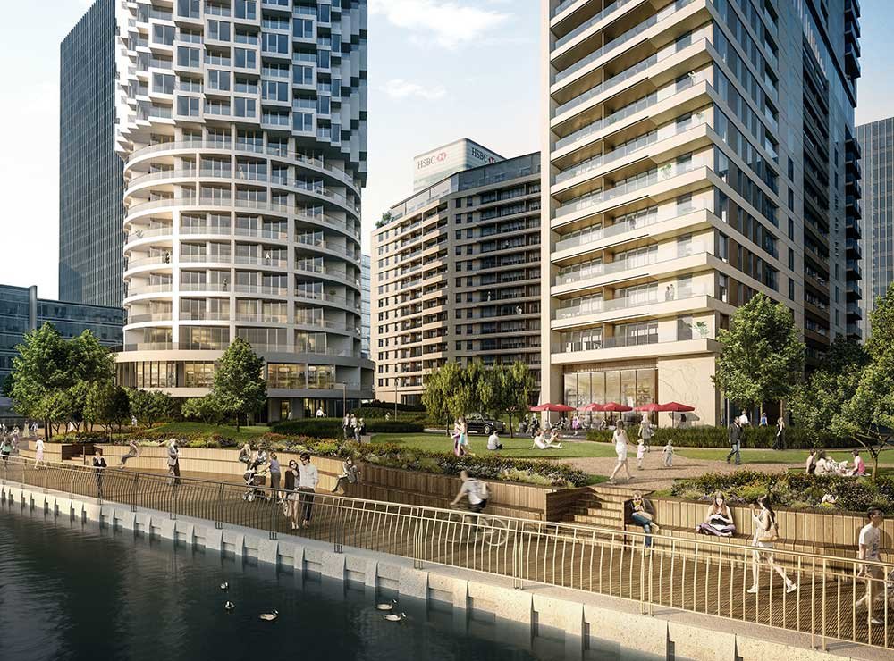 Love in Wood Wharf
