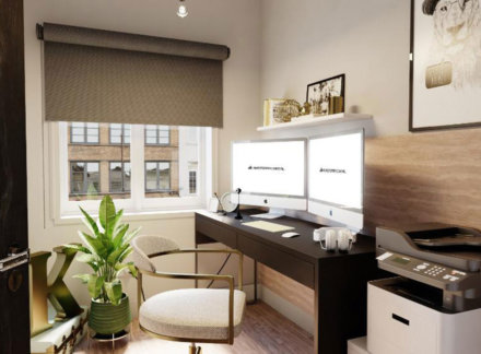 First Purpose Built Home from Home Office