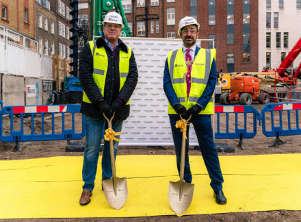Breaking ground in Marylebone