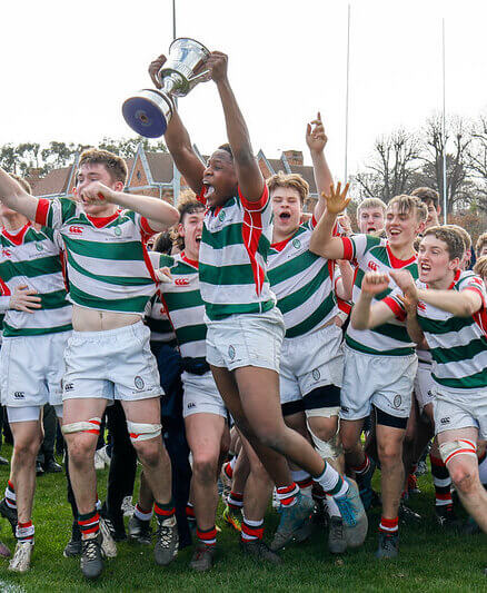 Rugby Winning Team