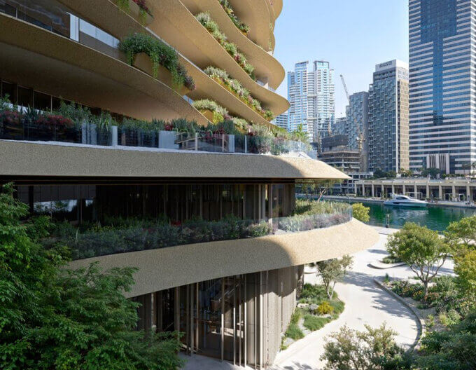 Kengo Kuma UAE Luxury Residential Project Dubai