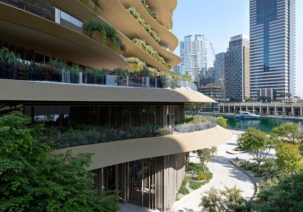 Kengo Kuma UAE Luxury Residential Project Dubai