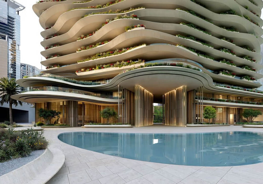 Kengo Kuma UAE Luxury Residential Project Dubai
